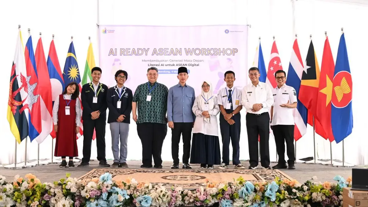 Pelajar Indonesia Tingkatkan Literasi AI Lewat Workshop AI Ready ASEAN