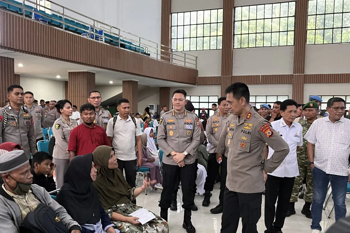 Polda Maluku Gelar Bakti Kesehatan Gratis untuk 547 Warga Batu Merah