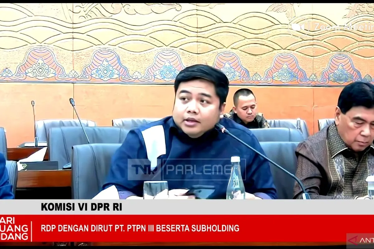 DPR Ingatkan PTPN III Prioritaskan Penciptaan Lapangan Kerja dalam Kebijakan Perkebunan