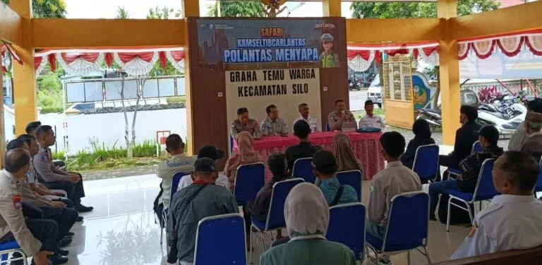 Polres Jember Intensifkan Safari Kamseltibcarlantas untuk Tekan Kecelakaan Lalu Lintas