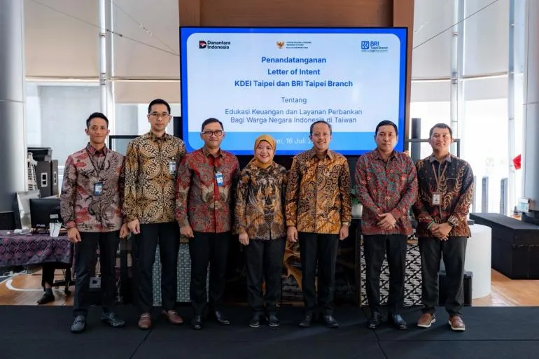 Kerja Sama BRI Taipei Branch Office dan KDEI Taipei untuk Edukasi Keuangan WNI