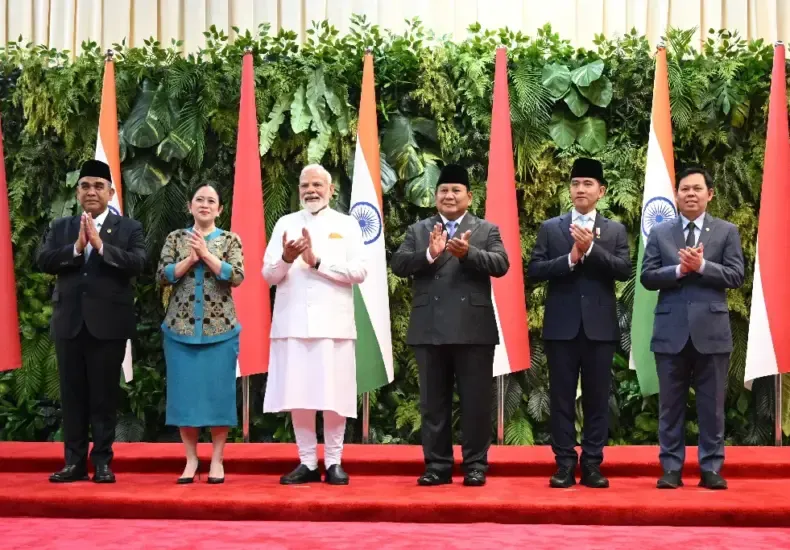 Wapres Gibran Hadiri Pidato PM India di DPR dan MPR RI