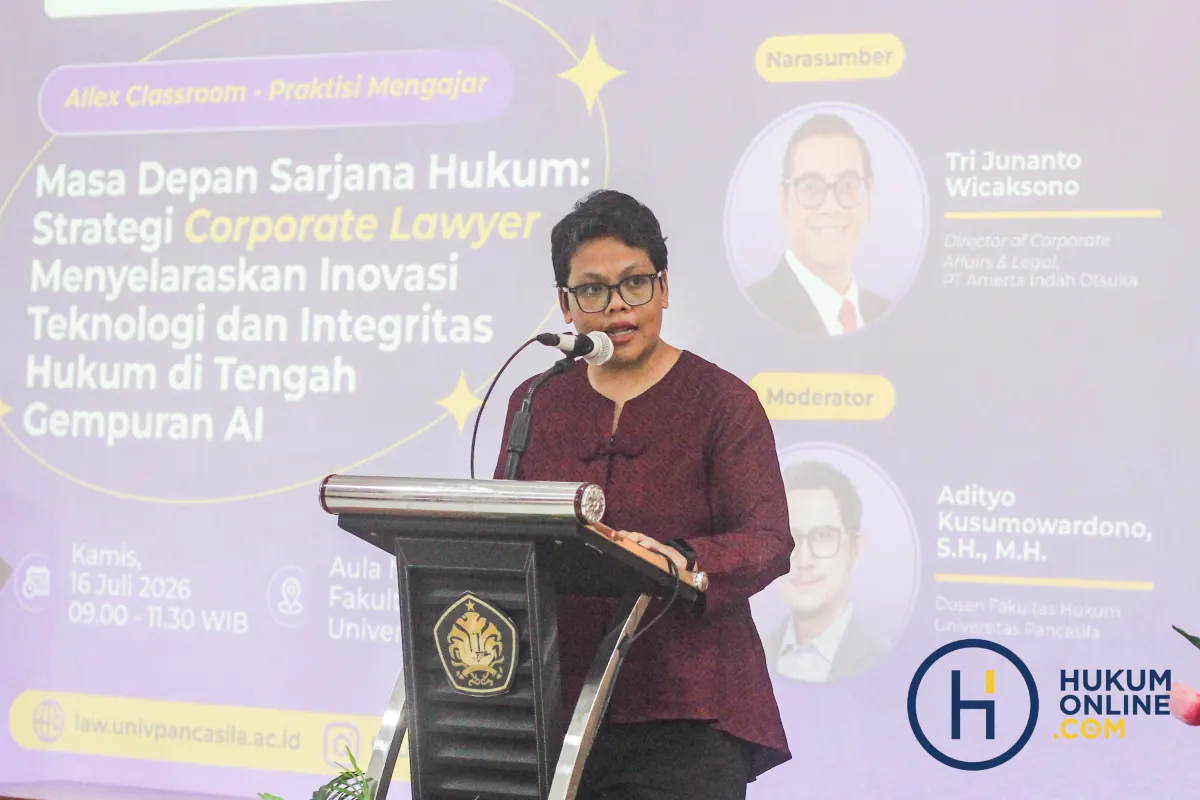 Hukumonline Luncurkan AIlex Classroom di Fakultas Hukum Universitas Pancasila