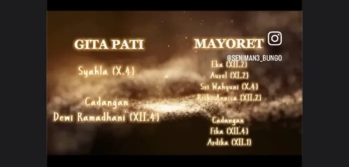 MAN 3 Bungo Umumkan Personel Marching Band 2026