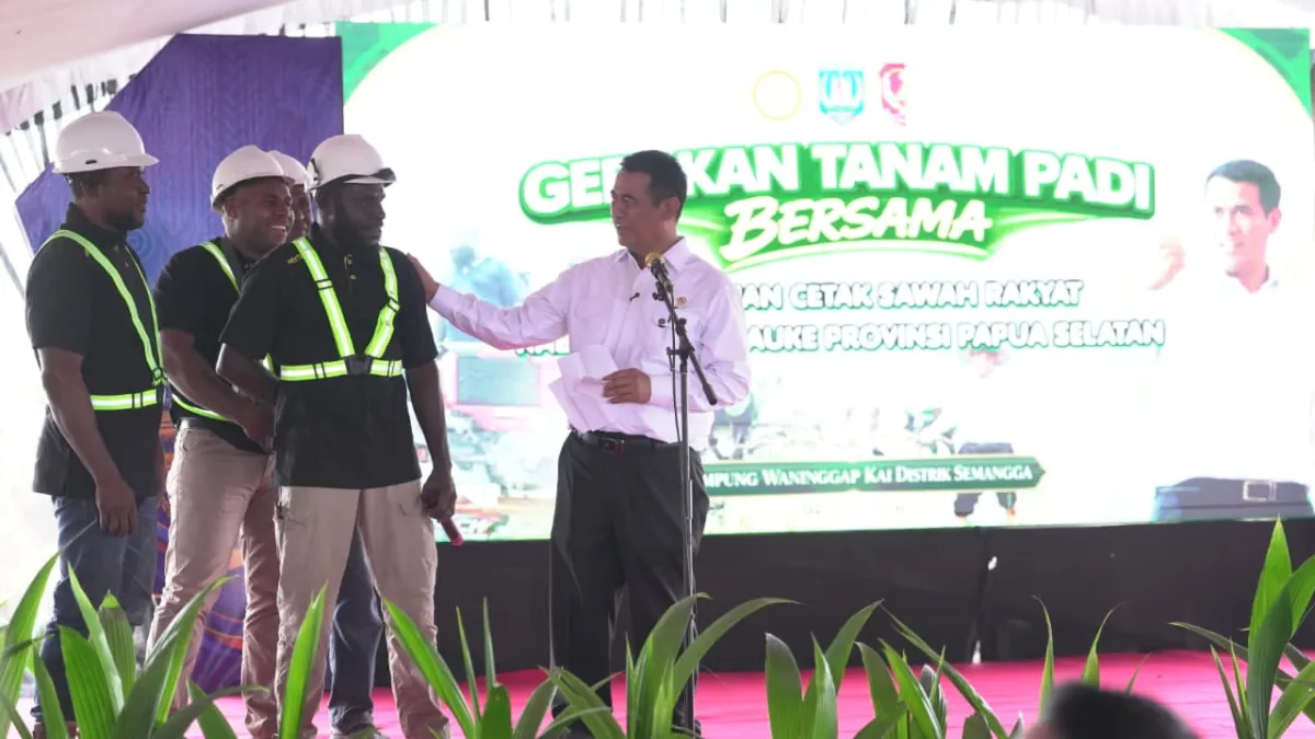 Papua Selatan Ditetapkan Sebagai Lumbung Pangan Nasional dengan Anggaran Rp1,3 Triliun