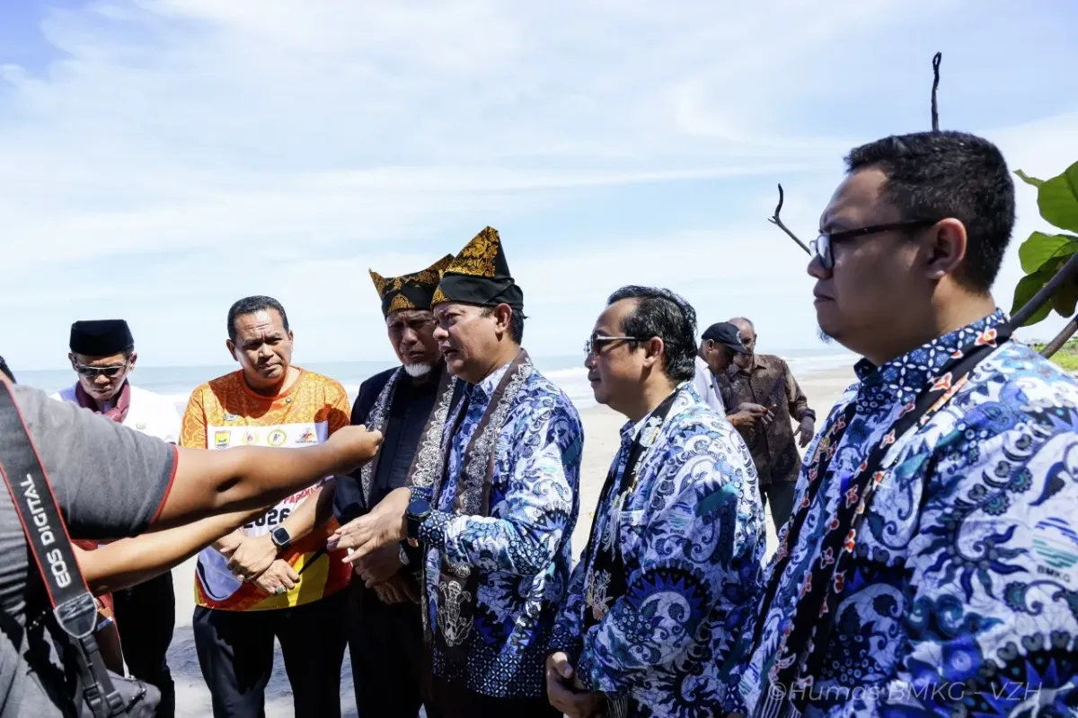 BMKG Resmikan HF Radar Array di Sumatra Barat untuk Pemantauan Laut dan Mitigasi Tsunami
