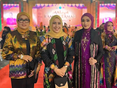 Asisten I Hadiri Malam Ramah Tamah HUT Dekranasda dan HKG PKK Tingkat Nasional ke-54
