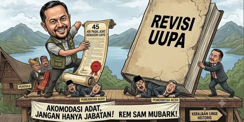 Revisi UUPA Diminta Akomodasi 45 Pasal Adat Nenggeri Gayo
