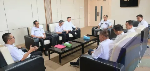 Pembahasan Pendirian Mall Pelayanan Publik di OKU Selatan Dipimpin Sekda