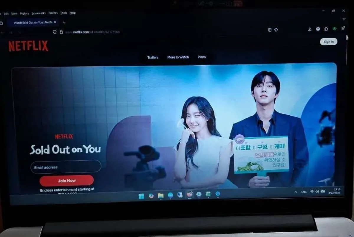 Sinopsis dan Link Nonton Drakor Romcom 'Sold Out On You' April 2026