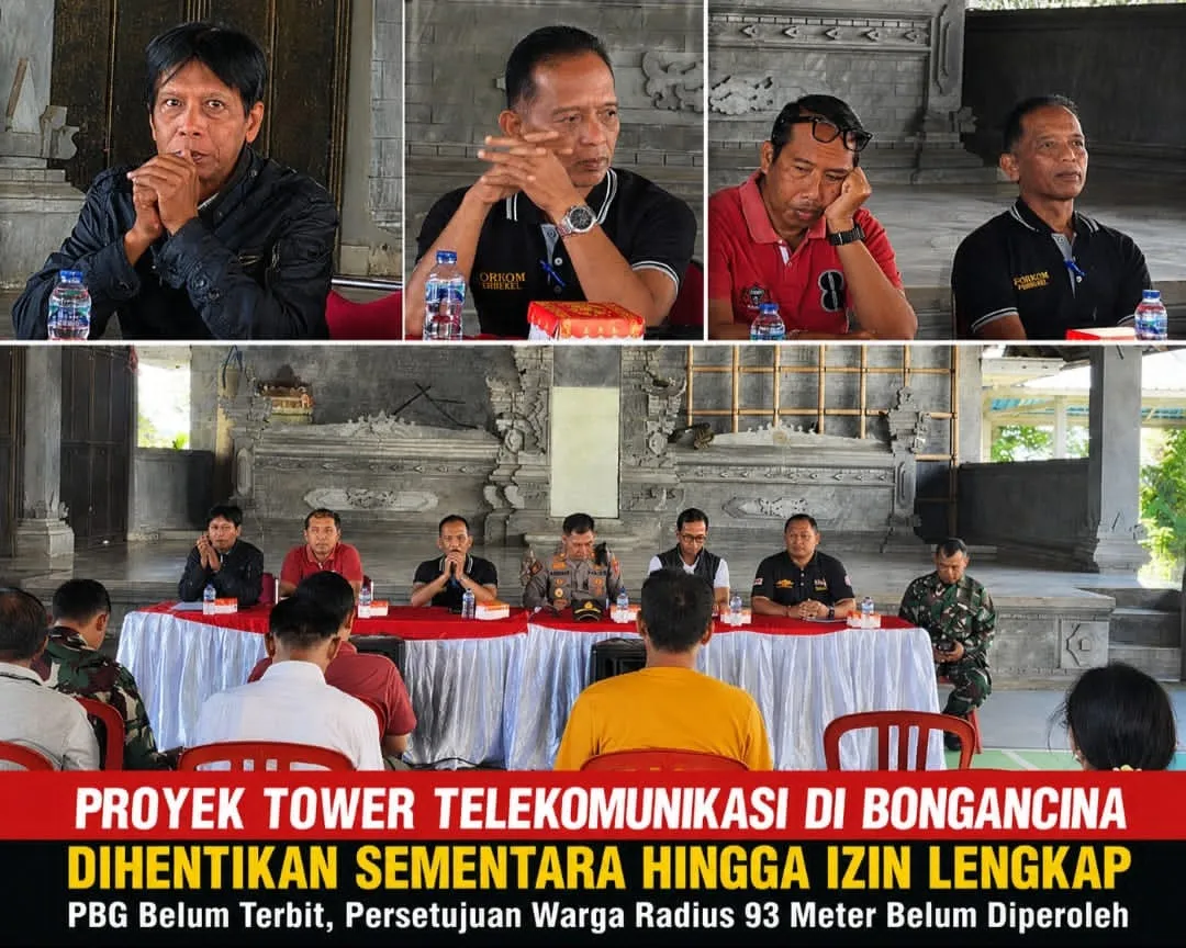 Pembangunan Tower di Bongancina Terancam Batal karena Izin Belum Lengkap
