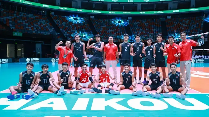 Timnas Voli Putra U-18 Indonesia Kalahkan Bahrain 3-0, Siap Hadapi Filipina