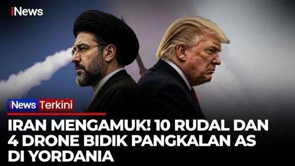 Iran Luncurkan Rudal Balistik ke Pangkalan AS di Arab Saudi