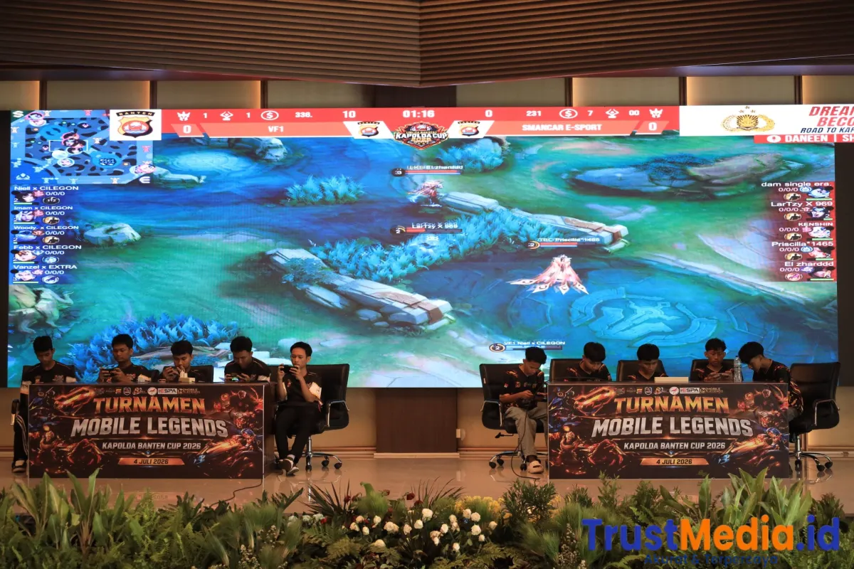 Polda Banten Gelar Turnamen Mobile Legends Memperingati Hari Bhayangkara ke-80