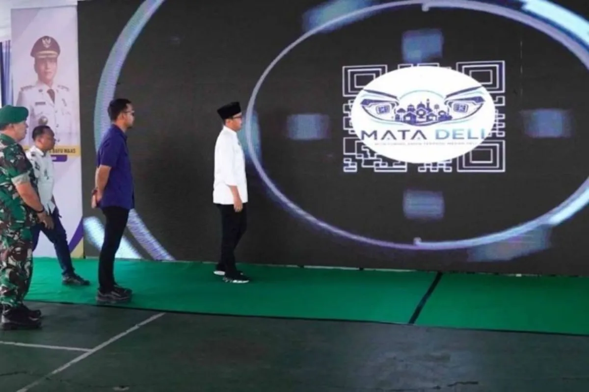 Medan Deli Pasang 200 CCTV Lewat Program 'Mata Deli' untuk Tingkatkan Keamanan
