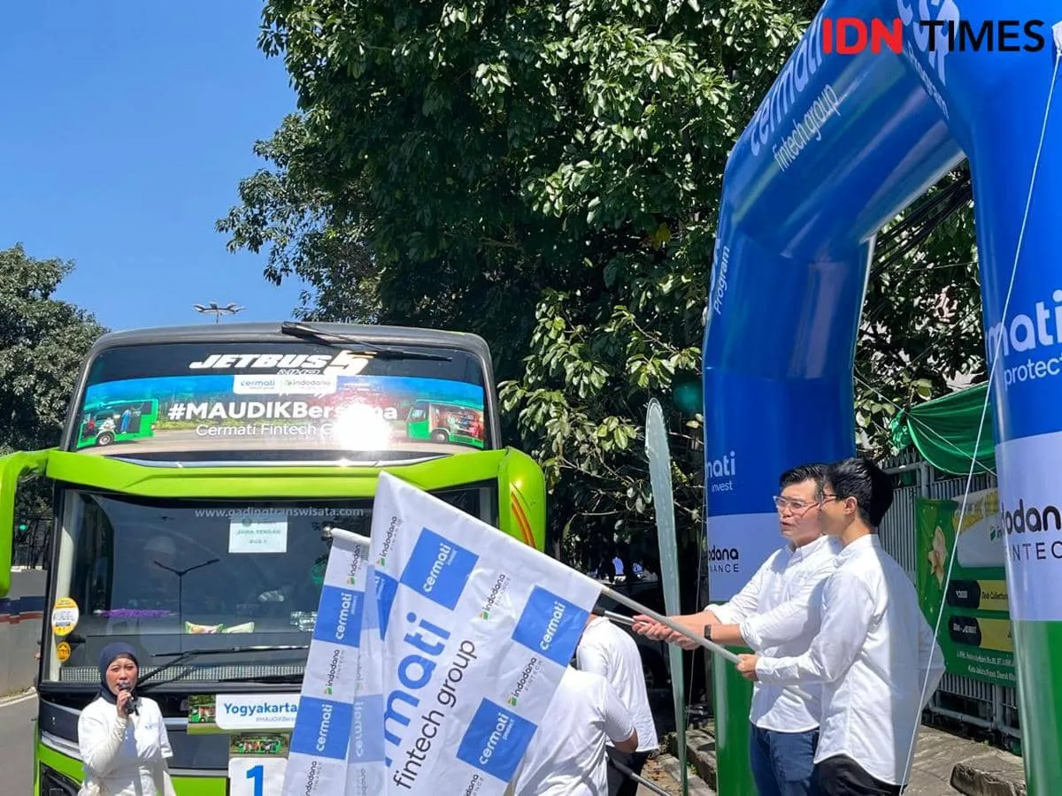Cermati Fintech Group Gelar Mudik Gratis untuk 225 Pemudik