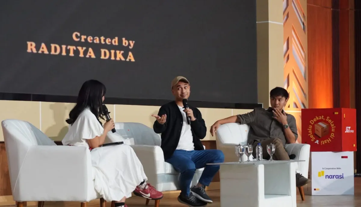 Raditya Dika dan CEO HMNS Bahas Monetisasi Hobi di Era Digital
