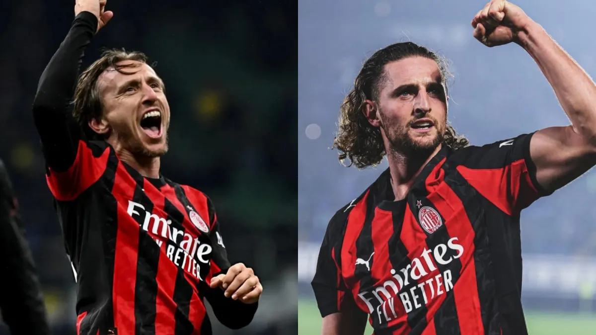 Modric dan Rabiot Memilih Bertahan di Milan