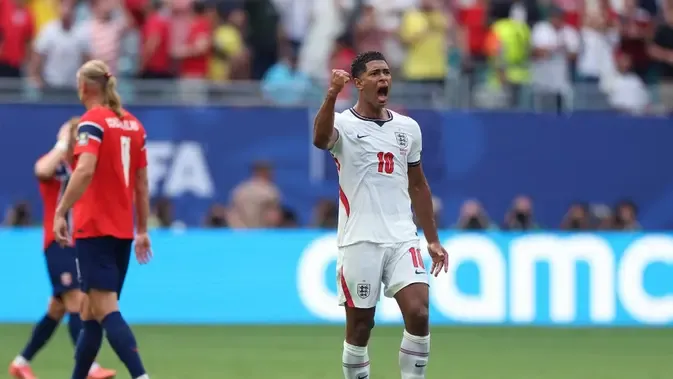 Jude Bellingham Cetak Brace, Inggris Kalahkan Norwegia dan Masuk Semifinal Piala Dunia 2026