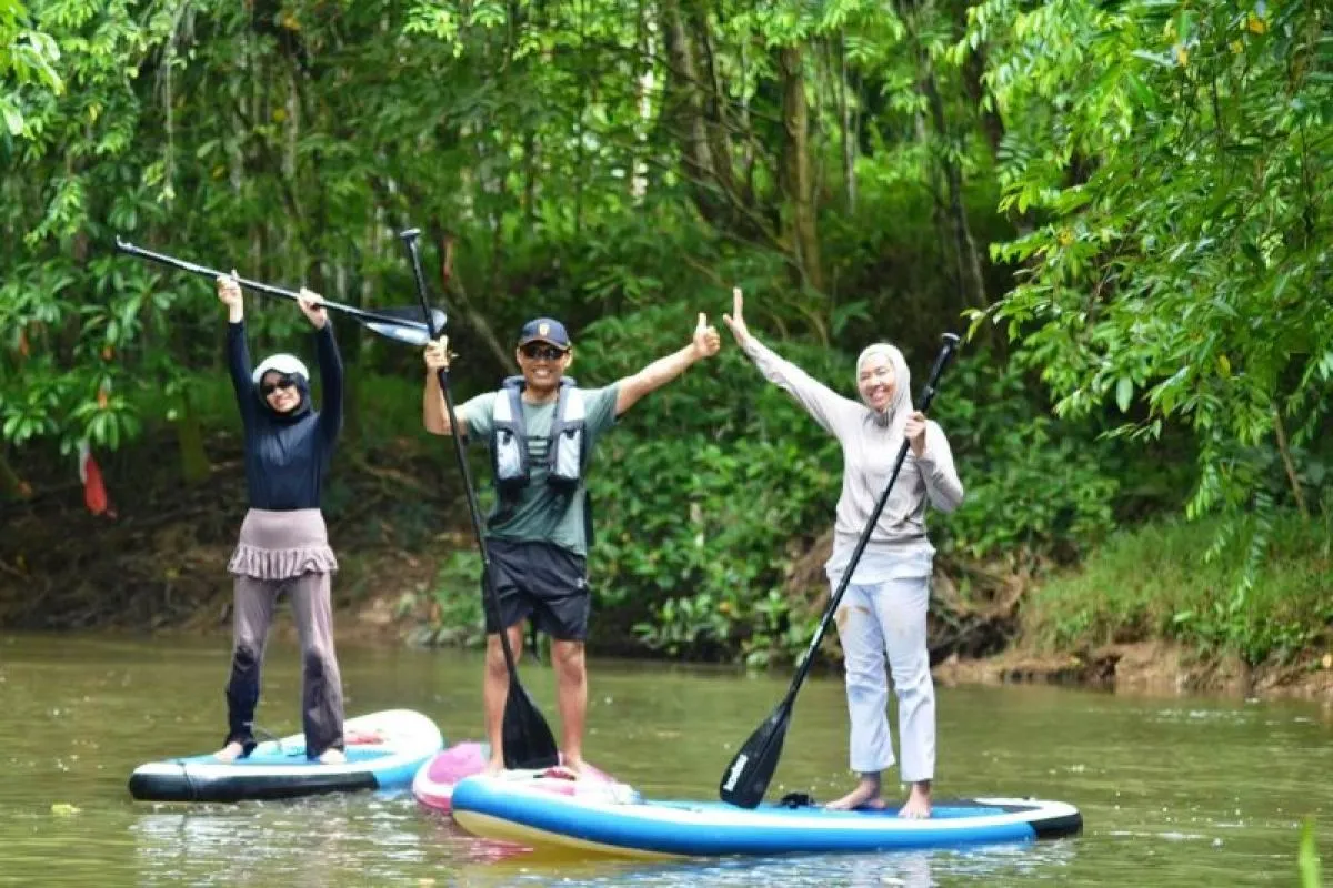 Kemenham Kaltim Gelar Kampanye Sungai Bersih Melalui Olahraga Air