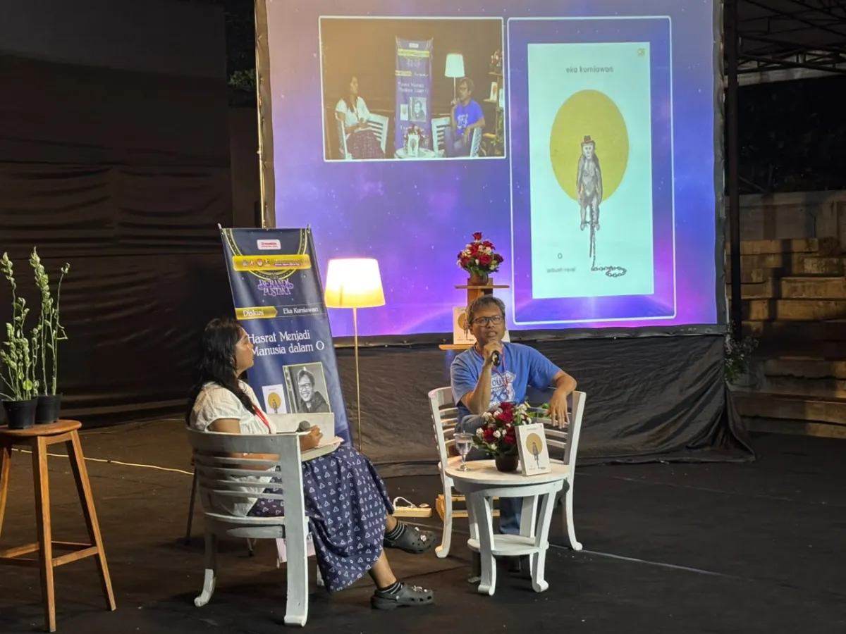 Eka Kurniawan Hadir Perdana di Festival Seni Bali Jani VIII, Bahas Novel O