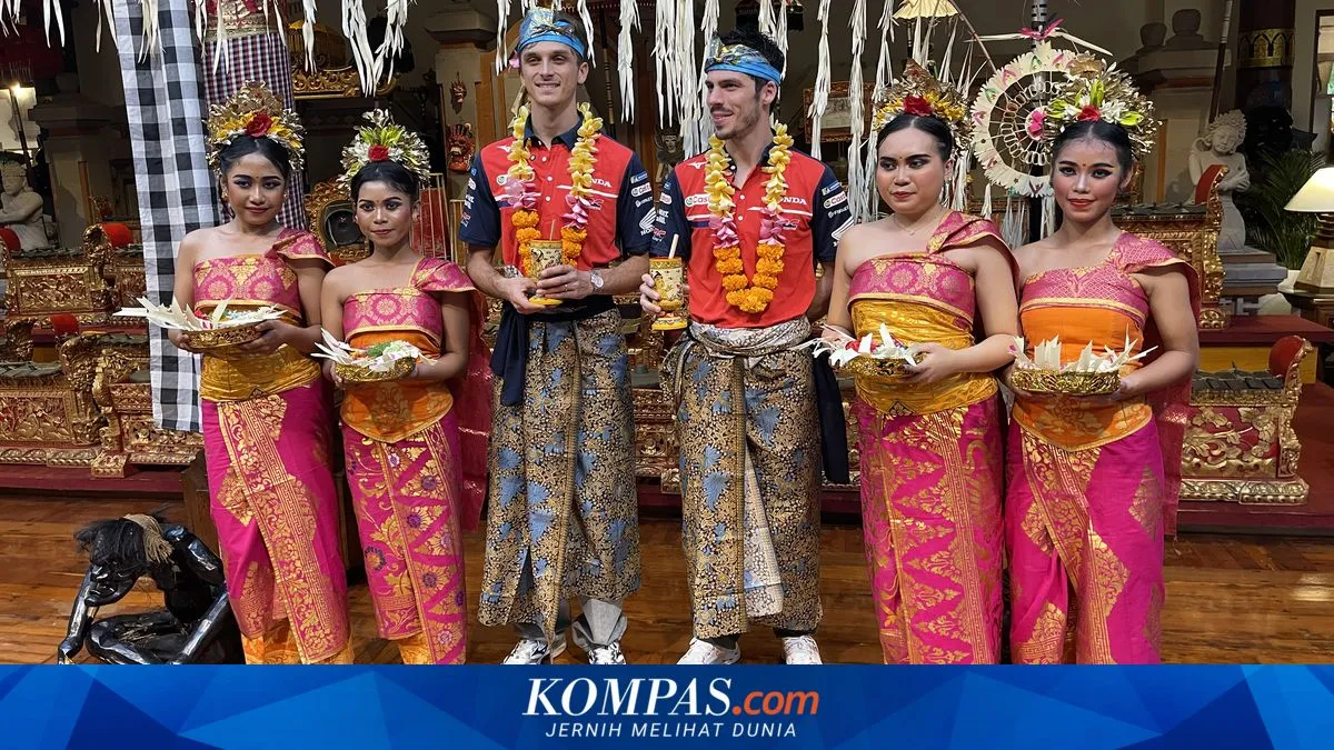 Joan Mir dan Luca Marini Eksplorasi Budaya Bali dalam Acara One Heart, One Dream