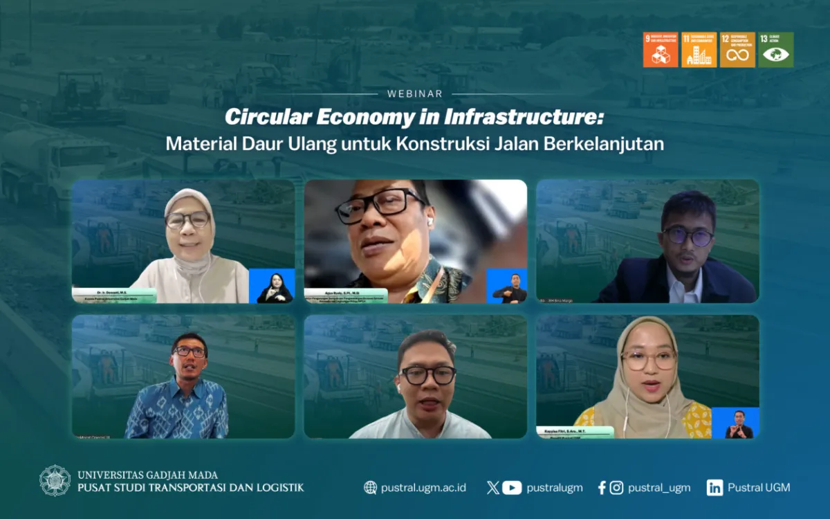 Pustral UGM Dorong Infrastruktur Hijau melalui Ekonomi Sirkular
