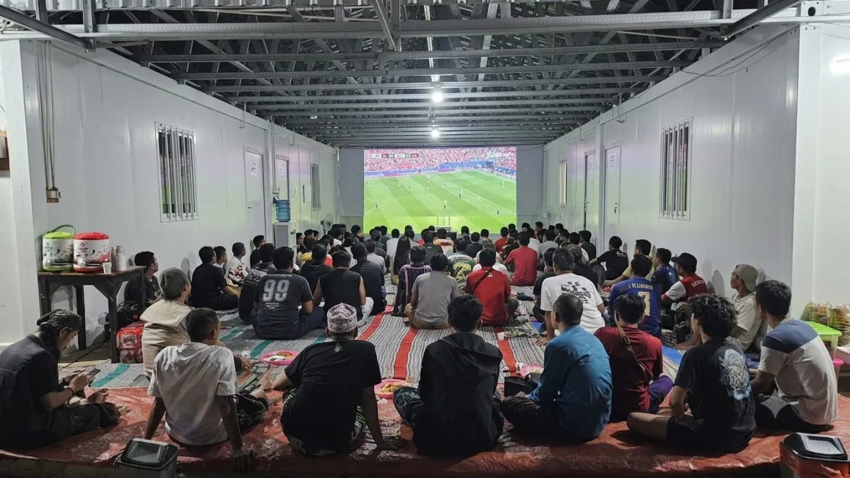 Kemeriahan Nonton Bareng Piala Dunia 2026 di Gresik