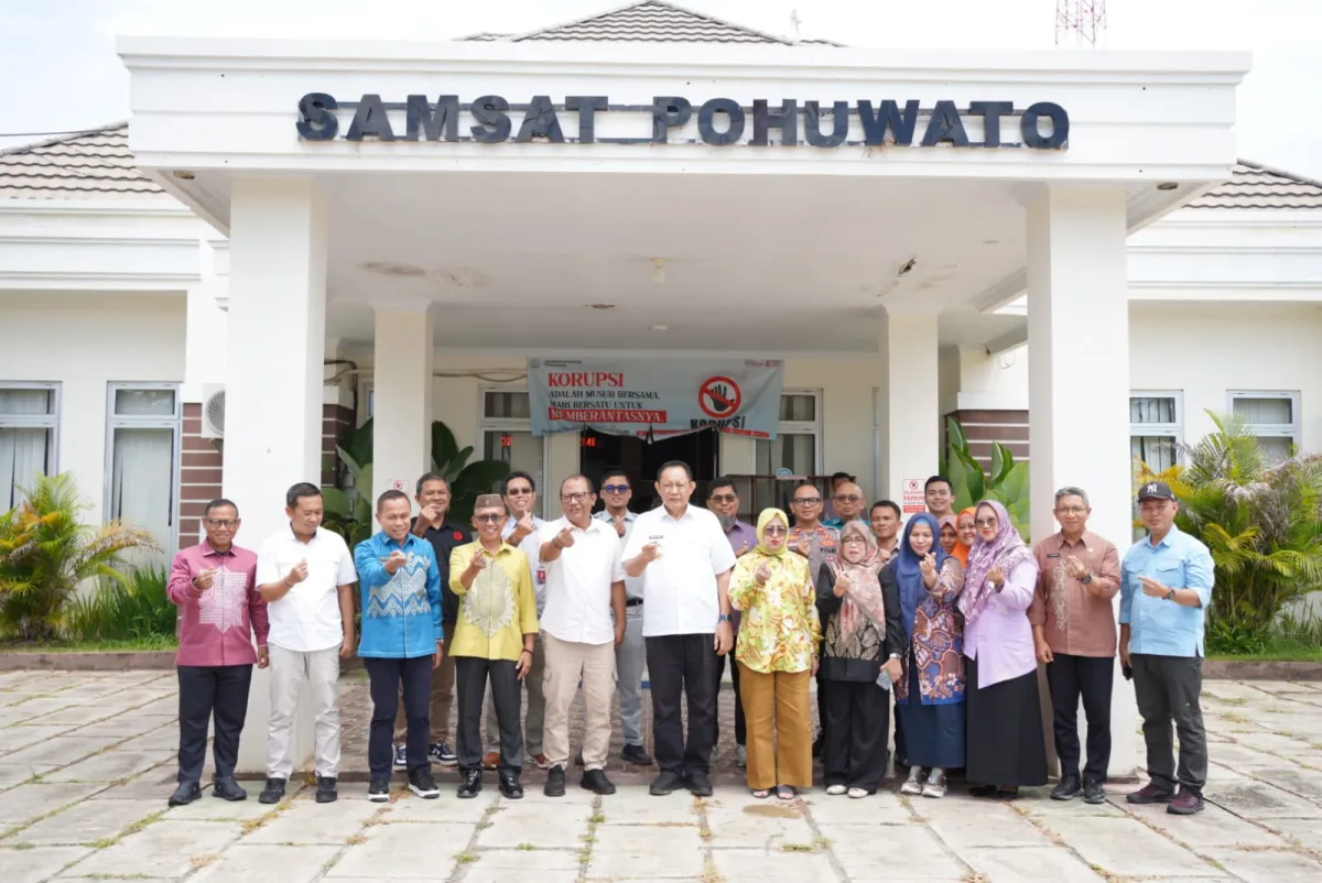 Pohuwato Catatkan Peningkatan Pendapatan PKB dan BBNKB di Akhir Tahun Fiskal