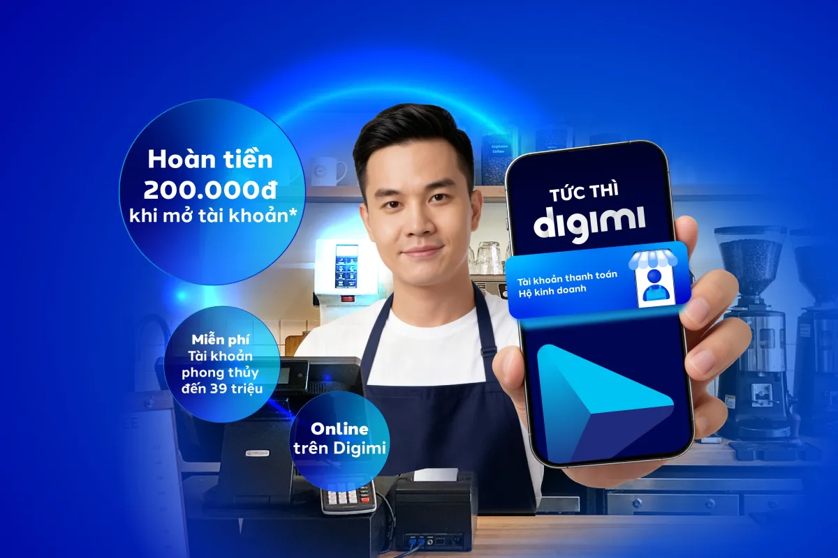BVBank Tawarkan Cashback hingga 200.000 VND untuk Rekening Usaha Rumah Tangga