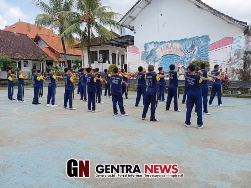 Kodim 1623/Karangasem Berikan Pembinaan Kedisiplinan kepada Anak Binaan LPKA