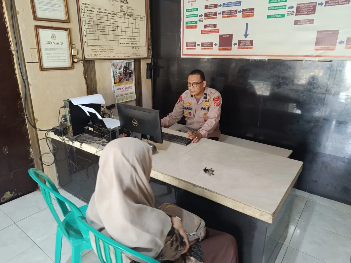 Polsek Babakan Cirebon Siapkan Layanan 24 Jam untuk Surat Keterangan Kehilangan
