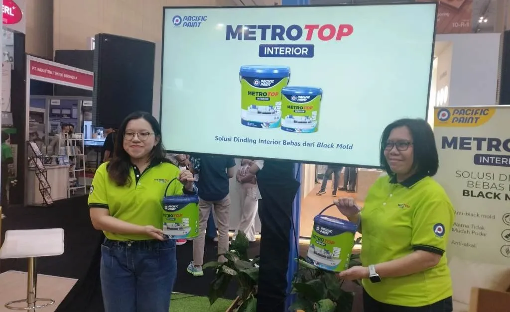 Peluncuran Metrotop Interior oleh Pacific Paint: Cat Anti-Black Mold untuk Hunian Sehat