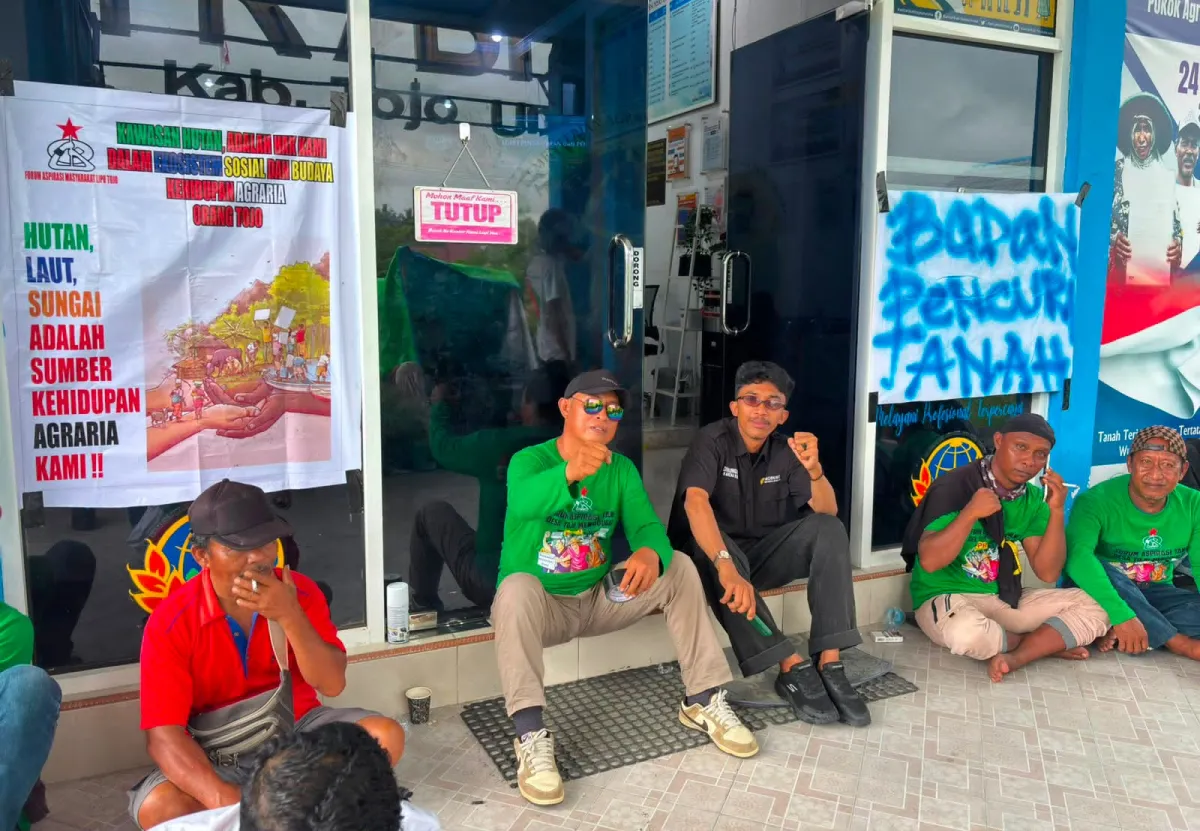 Masyarakat Tani Tojo Desak Gubernur Sulteng Selesaikan Polemik Sertifikat Tanah