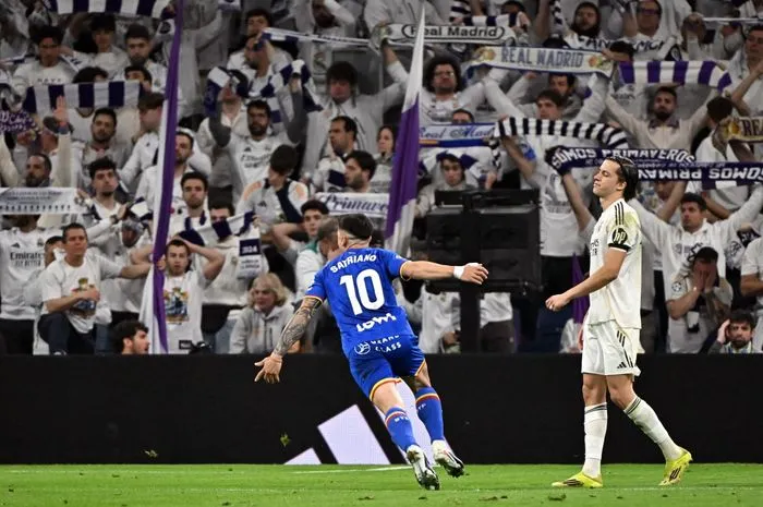 Real Madrid Tak Berdaya, Tumbang 0-1 dari Getafe dengan Gol Spektakuler