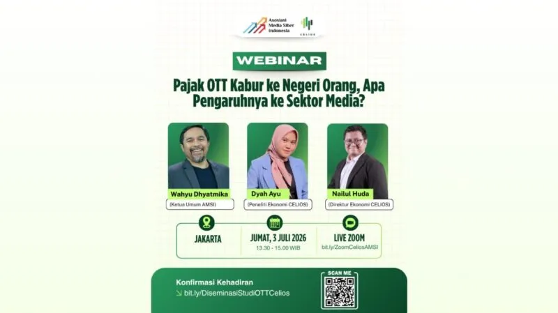 CELIOS Usulkan Pajak OTT Global untuk Tingkatkan Penerimaan Negara