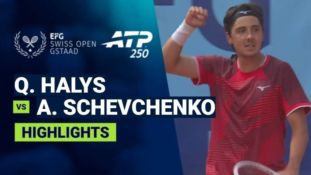 Quentin Halys Tundukkan Aleksandr Shevchenko di ATP 250 Gstaad