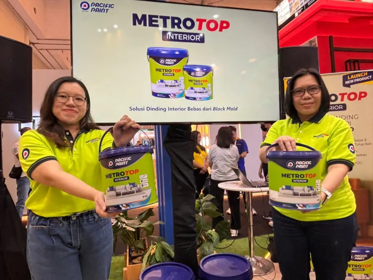 Peluncuran Cat Anti Black-Mold Metrotop Interior oleh Pacific Paint