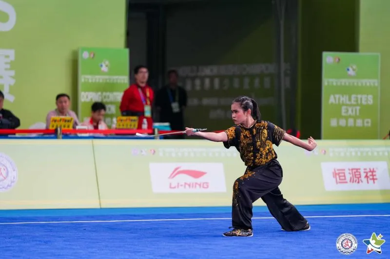 Timnas Wushu Junior Indonesia Raih Peringkat Ketiga di Kejuaraan Dunia 2026