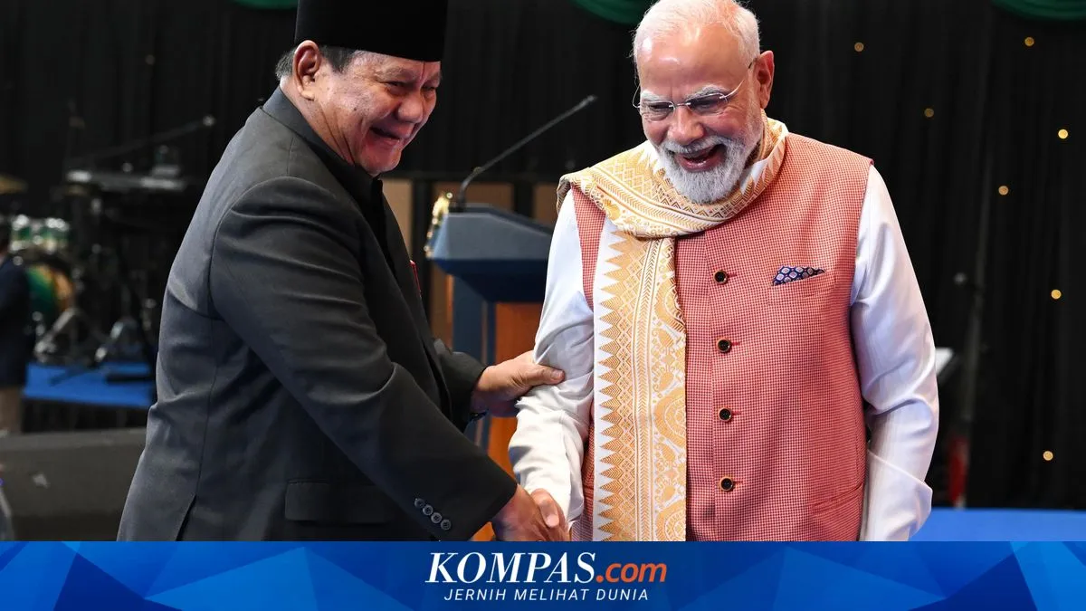 Prabowo: Kekaguman Terhadap Narendra Modi di Resepsi Komunitas India