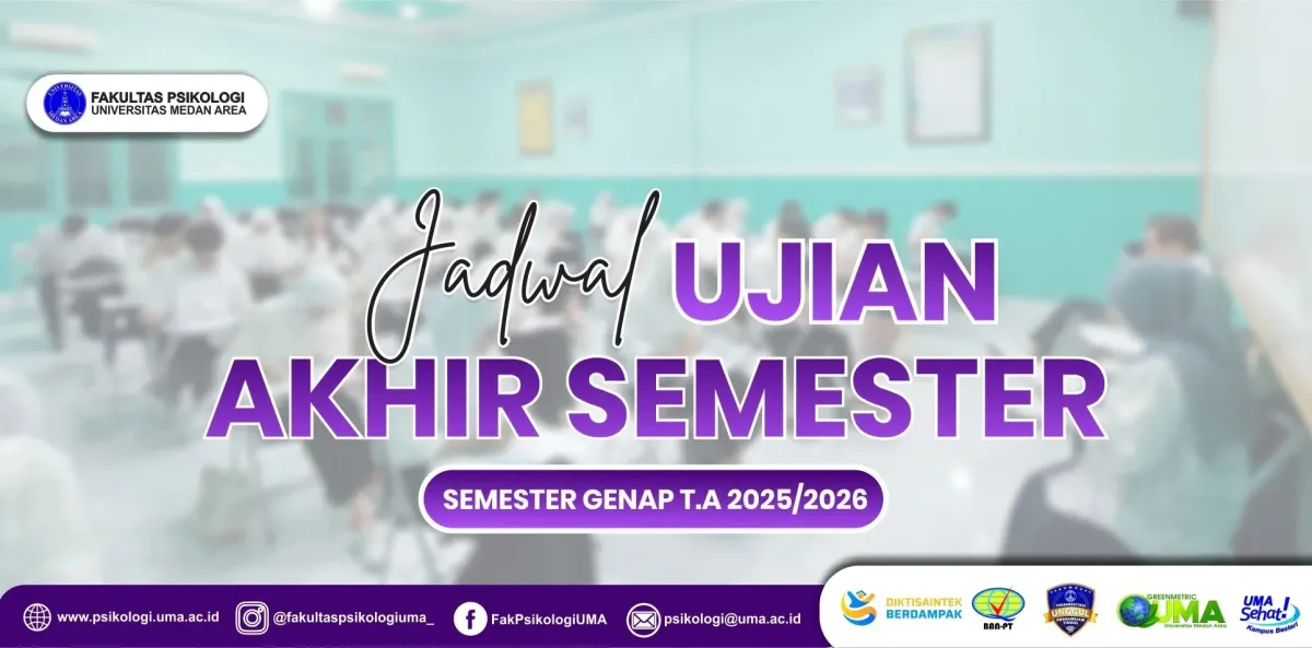 Jadwal UAS Genap 2025/2026 Fakultas Psikologi Segera Diumumkan
