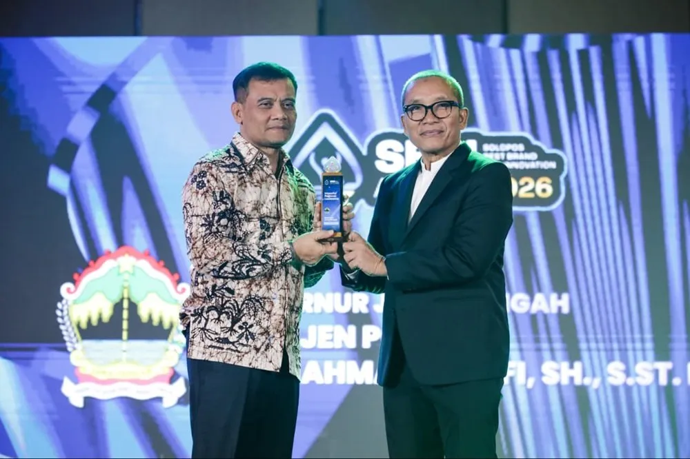 Gubernur Jateng Ahmad Luthfi Raih Penghargaan Impactful Regional Leadership