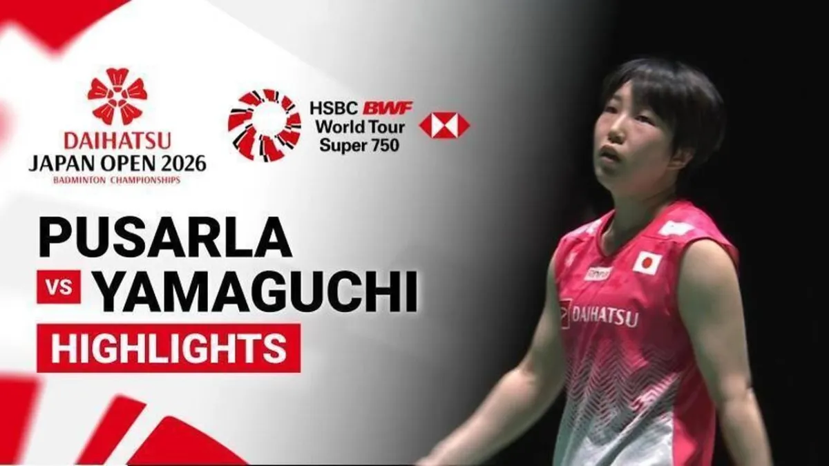 Pusarla V. Sindhu Tumbang di Tangan Akane Yamaguchi pada Daihatsu Japan Open 2026