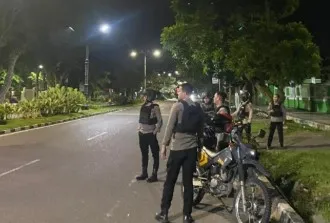 Polresta Jambi Tingkatkan Patroli Mobile untuk Cegah Tawuran dan Balap Liar