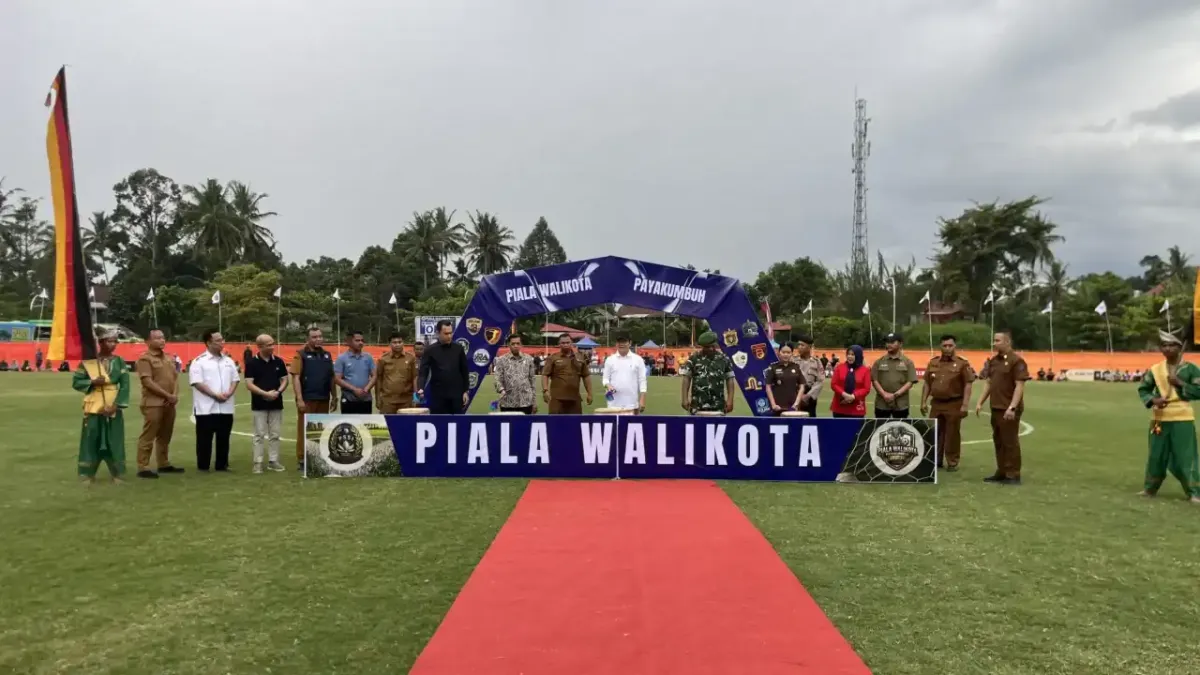 Piala Walikota Payakumbuh Open Turnamen Sepakbola Resmi Bergulir, Diikuti 16 Tim dari Sumbar, Riau, dan Jambi
