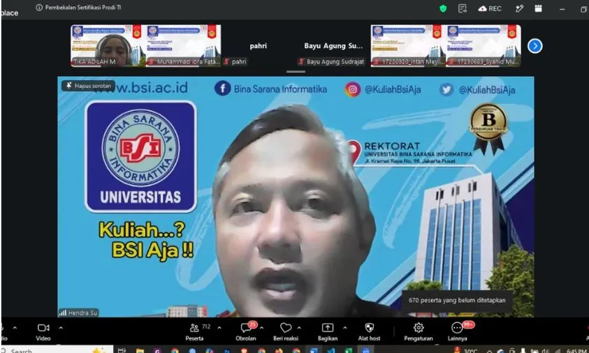 UBSI Gelar Workshop Sertifikasi Program Analyst untuk Siapkan Mahasiswa Hadapi Dunia Kerja