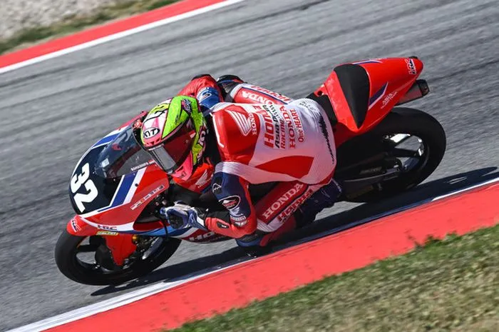 Kecelakaan di Jerez Ancam Peringkat Kiandra Ramadhipa di Moto3 Junior 2026
