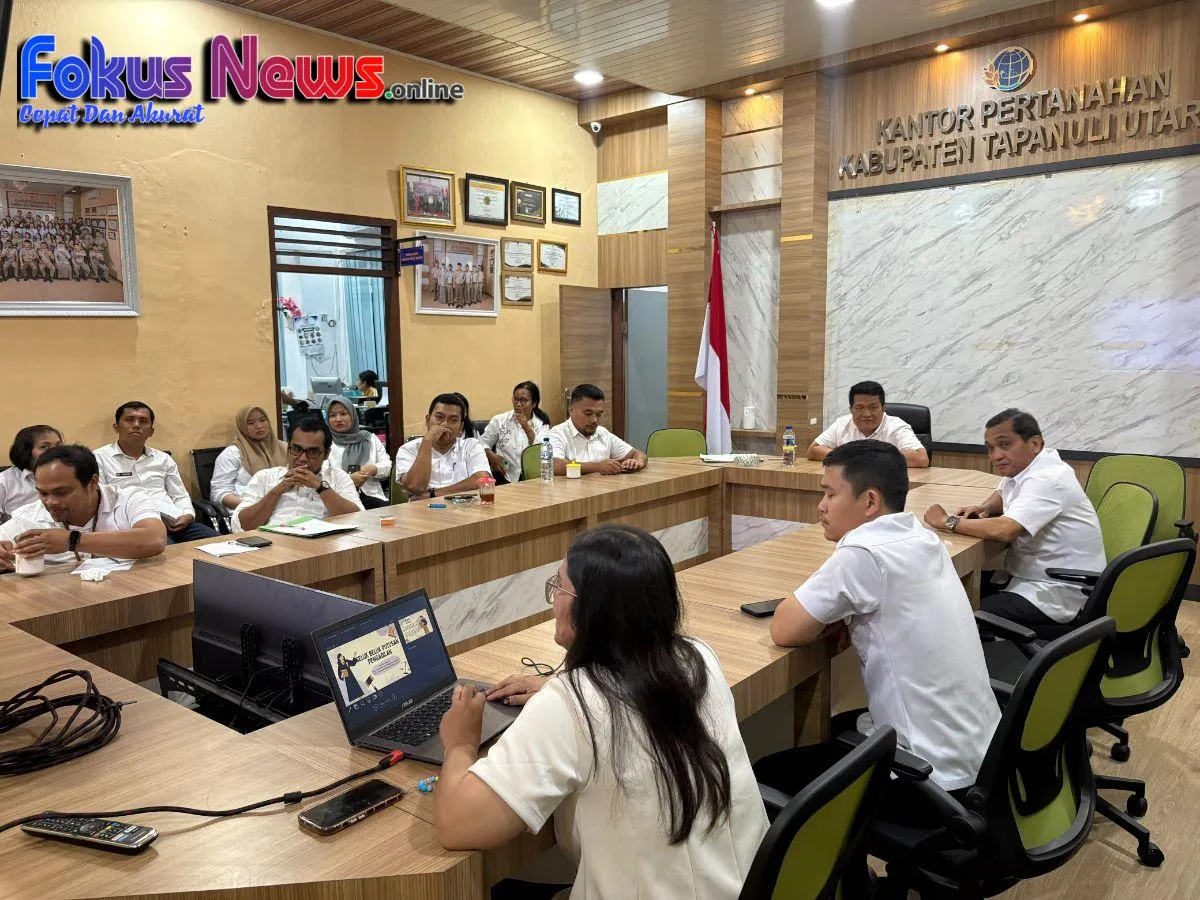 Kantor Pertanahan Kabupaten Tapanuli Utara Gelar Sharing Knowledge tentang Seluk Beluk Putusan Pengadilan