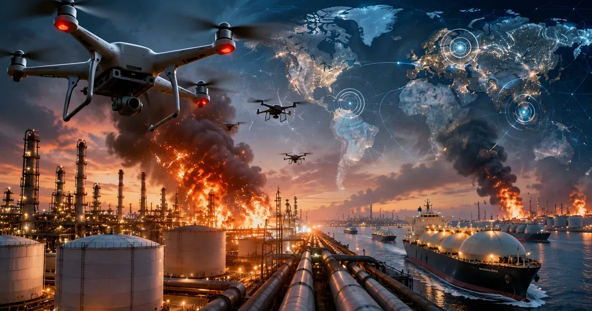 UAV Berbiaya Rendah: Ancaman Baru bagi Infrastruktur Energi Global