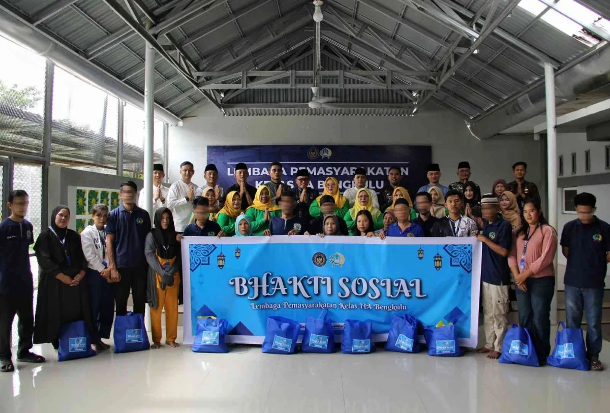 Lapas Bengkulu Adakan Bhakti Sosial untuk Keluarga Warga Binaan